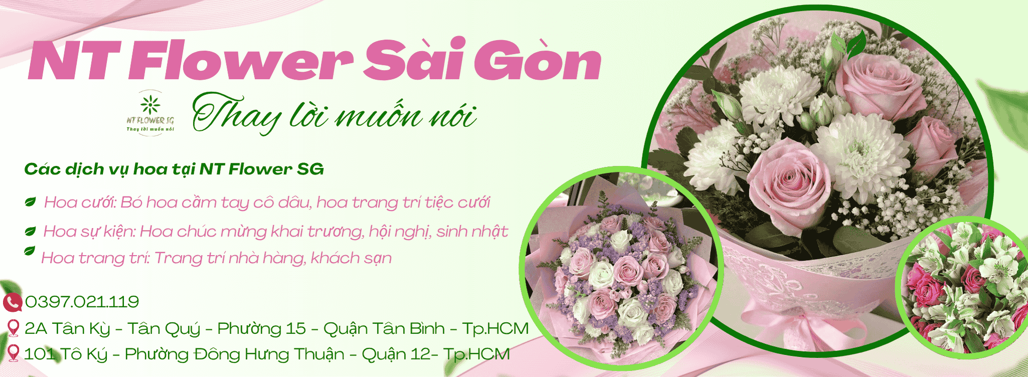 NT Flower Sài Gòn - Shop hoa tươi quận Tân Bình